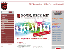Tablet Screenshot of leichtathletik.tsv-zorneding.de