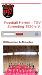 Mobile Screenshot of fussball-herren.tsv-zorneding.de